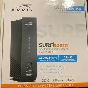 Docsis 3.0 Cable Modem & Wi-fi Router
